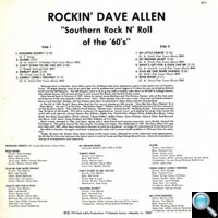 Southern Rock 'n Roll LP Cover Back